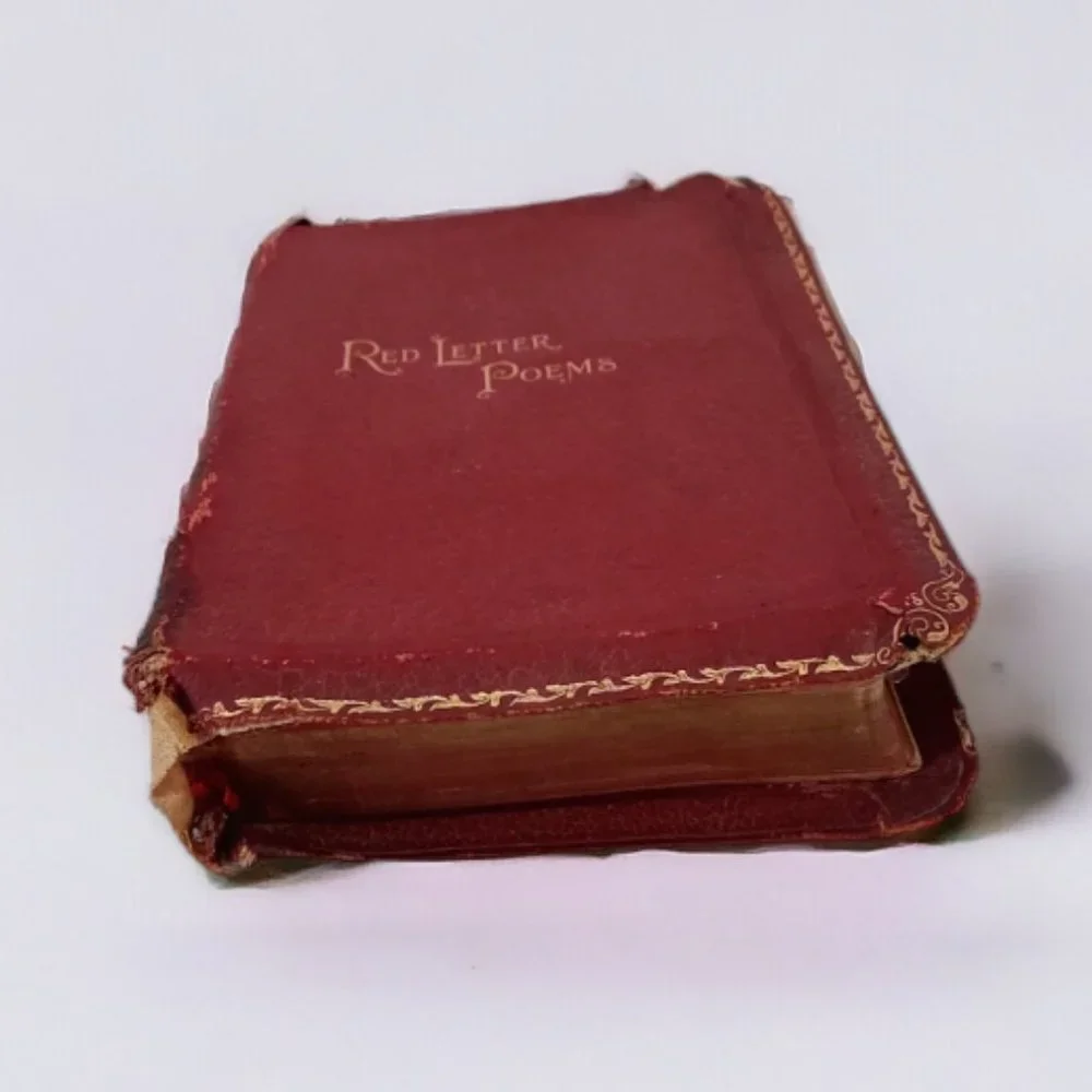 RARE & UNIQUE Red-Letter Poems by English Men & Women Book by Thomas Cro…